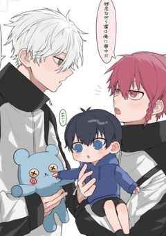 青い監獄の選手とマネちゃん、幼児化しちゃった件