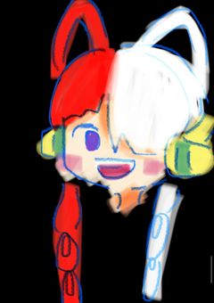 お絵描きコーナー