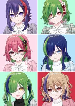 🎲💗💙🌟💜💚🎼❤️💚は男装女子姉妹で中国人でにじさんじ所属のライバーグループを組んでいるらしい!?