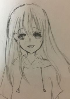 自作絵(  ◜௰◝   )‪