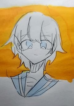 イラスト×実写(?)