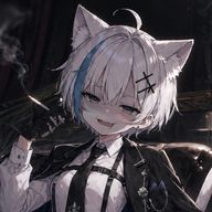 白猫青メッシュ【Scarlet Cartel】 🩵担当。さんのアイコン画像
