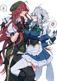 ⊹₊⟡⋆˚⊹紅魔館の門番と見習いメイド⊹₊⟡⋆˚⊹