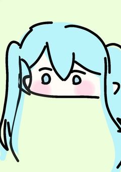 目隠して描く！  100日間絵を描く！