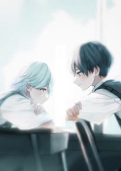 前の/後ろの 席の 男の子