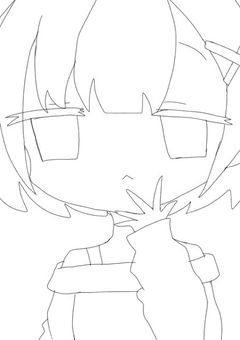 線画塗ってくれぇ…