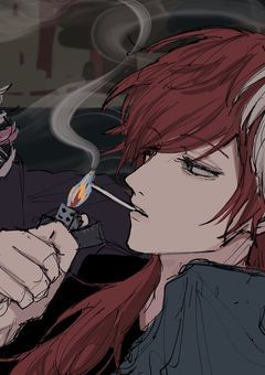 　𝚕𝚛𝚗 ￤自殺願望ガールとヤニカス教師 .