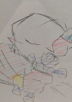 ケツイが  みなぎった．