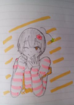 イラストをのせたい...！