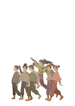 #　　呪術高専にきた子達　忍者のたまご　につき　　。