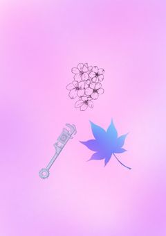 満月の夜、屋上で。