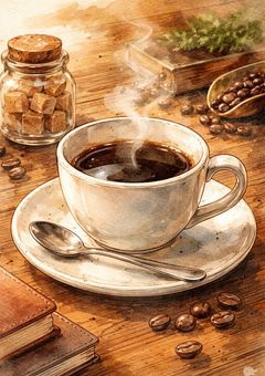 とある喫茶店の普通の珈琲と店主