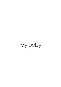 My baby ⚣