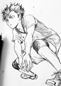 烏野の守護神の弟、無気力おばけでした  ?!