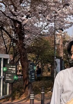 through the camera lens