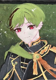 りつの絵書いて見た(･ω･三･ω･)【模写】