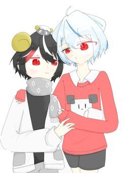その赤い瞳は