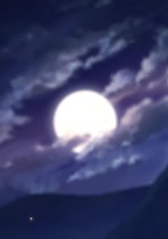 闇の中の光の雪