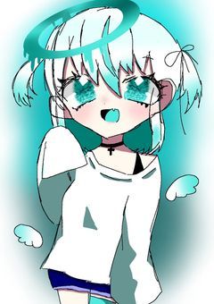 主のイラストです