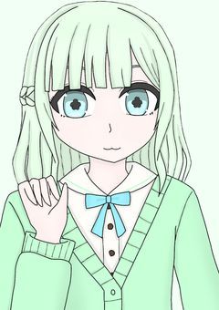 白昼夢にいるメイド猫