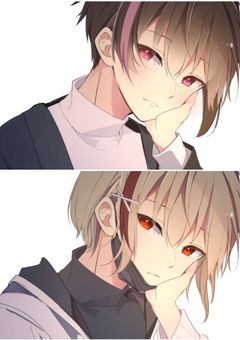 実は桃赤兄妹でした