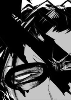 番犬の瞳に映る月