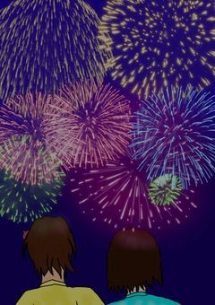 花火の下で【sha】