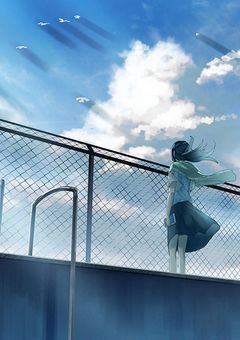 立ち入り禁止の屋上にいた女の子