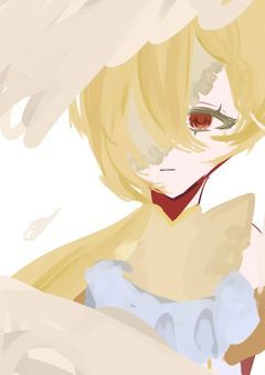 ﹙ᴘ﹚空白の世界に現れた少女。