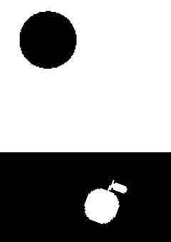 Apple and moon 【 🅿️事務所 】