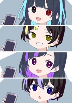 事故ったら推しアニメに転生！？しかも親友たちまで！