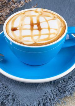 甘いコーヒーを💙