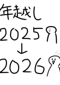 年越し！2025▷2026