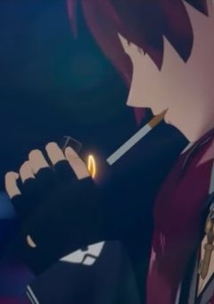 ベランダでヤニ吸うふたり