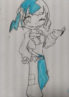 絵を投稿するだけ