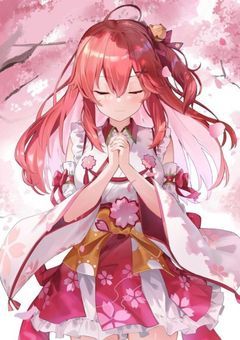 余花にみとれて