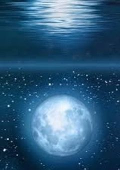 蒼い月は影の中に