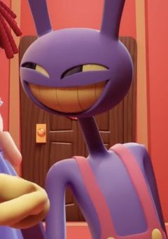 紫の兎にどうやら気に入られたそうです