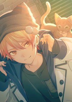 突然、猫耳が生えました。