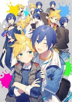 バチャシンの鏡音レンとKAITOに好かれてます！