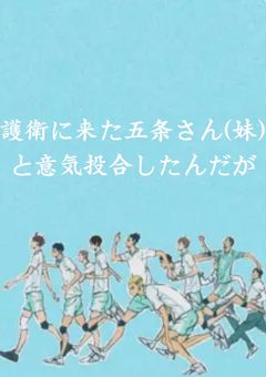 護衛に来た五条さん(妹)と意気投合したんだが