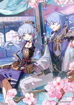 花と宝石を生み出す少女