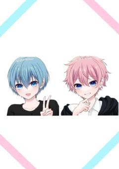 🩵🍓👑と🩷🍓👑の子供になりました(？)