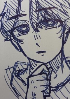 お絵描きを落下。