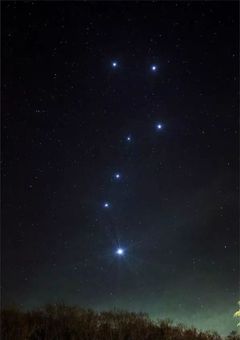 北斗七星の下で