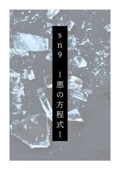 sn.9 ー悪の方程式ー