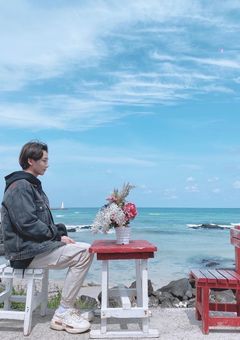 　森の中の喫茶店