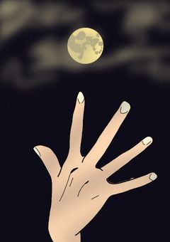 あの月に手を伸ばして