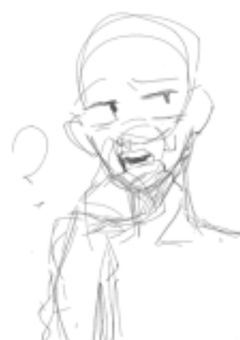 絵を描きたい斜めると