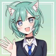 猫山💙🐱🎨@💚💻📋🎧@美緒ちゃんに認知頂きました！@野乃葉さんのアイコン画像